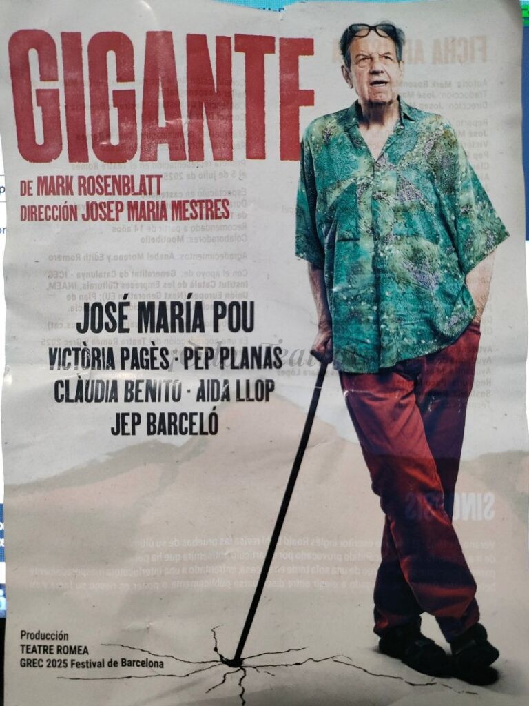 gigante folleto cartel